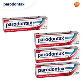 독일 Paodontax 파로돈탁스 엑스트라프레쉬(블루) 독일직배송, 4개, 75ml