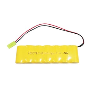 포레소 소방용 배터리 1X7 8.4V 1300mAh 예비전원 작은 콘넥터