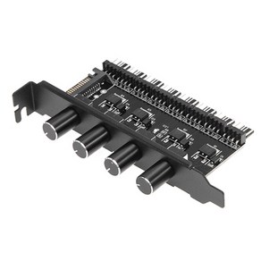 쿨러텍 FANCON PCI-8FC-4N-SATA 팬컨트롤러, 선택하세요, 1개