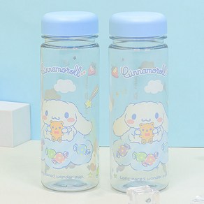 산리오 굿즈물병 시나모롤 물통 500ml 트라이탄 물병 2p