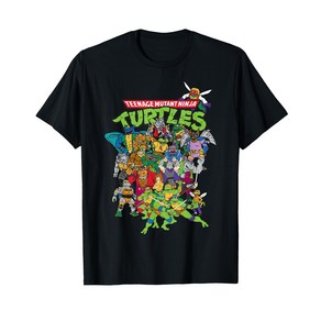 Teenage Mutant Ninja Tutles Lage Chaacte Goup T-Shit T-Shit 십대 돌연변이 닌자 거북이 대형 캐릭터 그룹 티셔츠 티셔츠