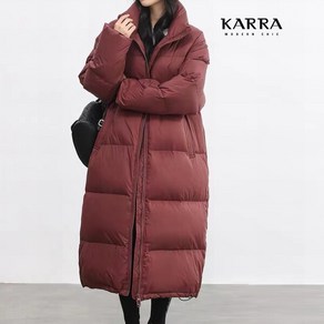 카라 KARRA 88까지 루즈커버롱패딩 A4W0043