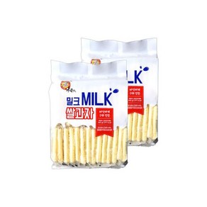 (52개입) MILK 쌀과자 480g 학교 돌봄교실 유치원 어린이집 회사 사무실 탕비실 단체 간식 과자 50종 택1, 1개, 260g