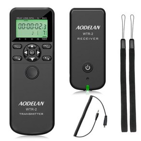 카메라릴리즈 AODELAN 무선 카메라 타이머 원격 제어 셔터 릴리즈 후지필름 X-T200 X-S10 X-E4 X-T100 GFX 50S II X-T30 XT4 용, 3)With F6 Cable, 1개