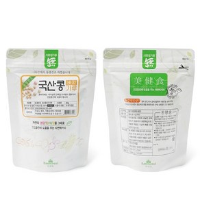 동결건조 국산콩 비지가루 160g산마을