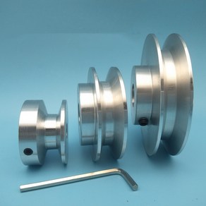 모터풀리 벨트 구동 휠 40mm 60mm 80mm 100mm v 벨트 단일 홈 a 유형 v 벨트