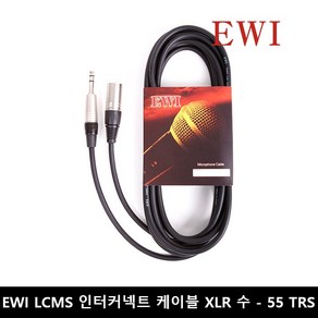 EWI LCMS 인터커넥트 케이블 XLR 수 - 55 TRS 오디오신호케이블 5M