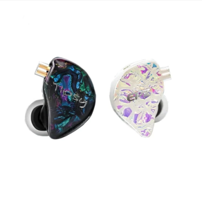 EPZ X Tipsy Sta One 10MM DD IEM 전동 조정 다이내믹 드라이버 높은 임피던스 낮은 민감도, Black, 1.2m