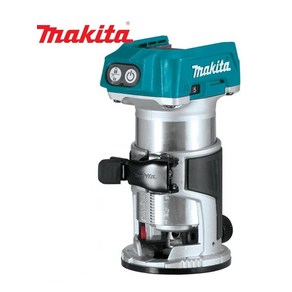 Makita 브러시리스 트리머 무선 전기 라우터 목수 밀링 조각 슬롯 머신 목수 도구 30000RPM, 01 No Battey, 1개