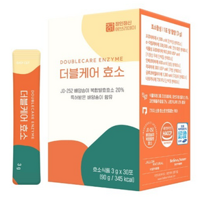 장인정신 에브리데이 더블케어 효소 30p, 2개, 90g