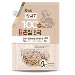 [농협식품] 밥심 발효혼합5곡 (900g 2kg), 1개, 2kg