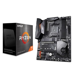 X570 AORUS ELITE 메인보드 + AMD RYZEN R7 5800X CPU 번들