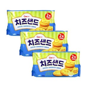 CW 청우 치즈 샌드 1+1 x 3개 / 2개묶음 기획상품, 6개, 180g