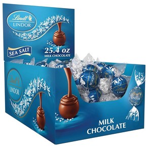 Lindt 린도르 밀크 초콜릿 캔디 트러플, 60 Count (Pack of 1), 1개