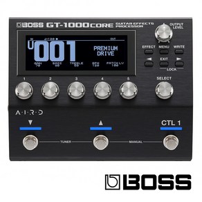 Boss GT-1000 Coe 기타 베이스 멀티 이펙터, 1개