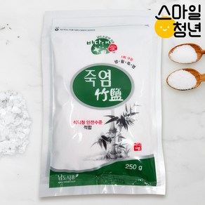 생활죽염 250g 식염및양치용, 5개