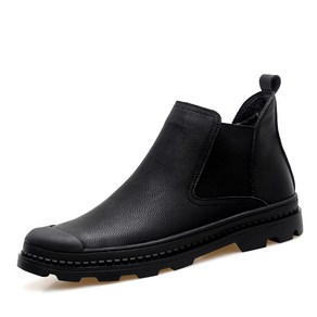 남성 첼시 부츠 남자 앵클 부츠 패션 가죽 캐주얼 웨스턴 부츠 워커 Mens Ankle Chelsea Boots Fashion Leathe Casual Booties