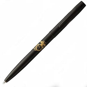 Fishe Space Pen Ballpoint Black Matte Maine EGA Insignia 피셔 스페이스 펜 볼펜 블랙 매트 마린 EGA 휘장, 1개