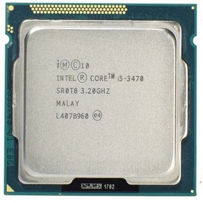 패널 인텔 코어 i7 3770 3.4GHz 8M 5.0GT/s LGA 1155 i5-2300 2500 K 3570 4430 4590 34 CPU 데스크탑 프로세서 IC, i5 3470