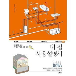 웅진북센 내 집 사용설명서 그림으로 보는 주택의 구조와 작동 원리, 상품명, One colo  One Size