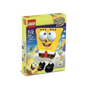 레고 3826 스폰지밥 SpongeBob and Plankton's Adventue (박스 개봉상품), 1개