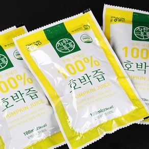 국내산 100% 맷돌 늙은 호박즙, 30개, 100ml