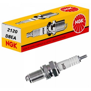 NGK SPARK PLUG 스파크 플러그 점화플러그 오토바이 스쿠터 바이크 모터사이클 GA GPS MS GS ALT300 GL 울프R TN 2120 # 플러그 D8EA, 1개