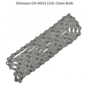 시마노 CNHG53 9 단 체인 114L 118L, 1) Bulk 114L, 1개