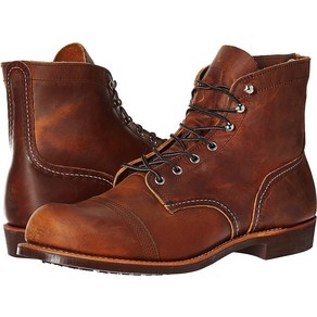 Red Wing Shoes 레드윙 아이언 레인저 구리 러프 & 터프 가죽 남성 D 2E 너비 8085 새 제품 Ion Range