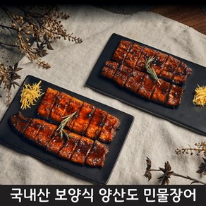 국내산 양산도 초벌 양념 민물장어 장어구이 급냉배송 초생강증정, 1개, 250g(간장)