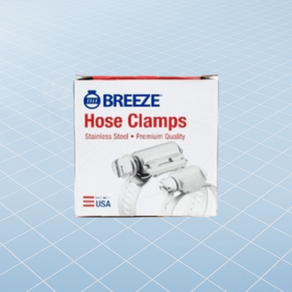 미제 호스밴드 브리즈 BREEZE Hose Clamps 스텐밴드 미국산 클램프 반도 호스, 1개