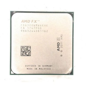 AMD FX6300 블랙 에디션 3.5GHz 식스 코어 95W OEM 써멀 페이스트 번들 포함