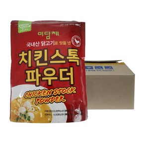 미담채 치킨스톡 파우더1kg 10개 1박스, 1kg