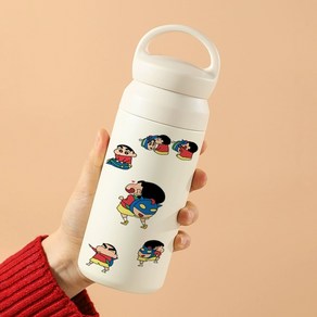 짱구 스텐텀블러 304 선물 보온병 물병 휴대용, 350ml VV1519 짱구는 못말려, 1개