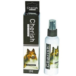 체리쉬 항문세정제 강아지 애견 항문전용 피부관리, 1개, 120ml