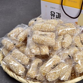 사임당 바삭바삭 개별포장 찹쌀유과 선물세트 1kg