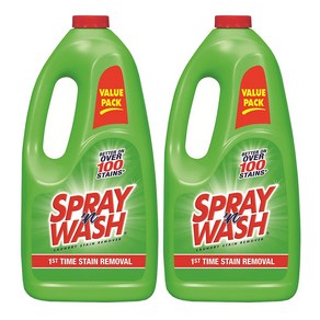 스프레이앤워시 세탁 얼룩 제거제 1.77L 2팩 / Spay 'n Wash Pe-Teat Laundy Stain Remove Refill 60oz 2Pack, 2개