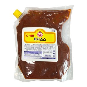 오뚜기 오쉐프 피자소스(스파우트팩), 1개, 2kg