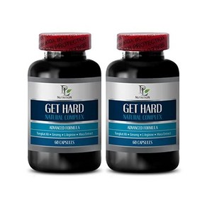 PL NUTRITION 남성용 롱잭 통카탈리 GET HARD 고급 공식 마카 뿌리 추출물 분말 400mg, 60정, 1개