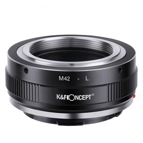 K&F Concept M42-L _ M42 Lens - Leica L mount Body 변환어뎁터, 1개