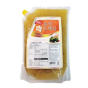 평강푸드 유자 드레싱 2kg, 1개