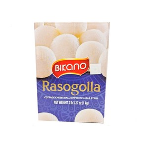 Rasogolla 달콤한 인도 디저트 라소골라 (달콤 짭짭한 치즈볼) BIKANO (1kg)