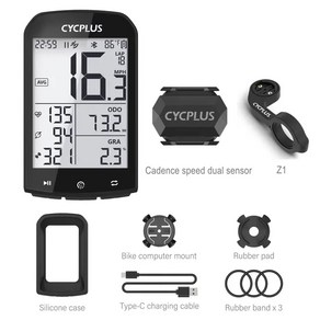 자전거속도계 CYCPLUSM1 사이클링 GPS 컴퓨터 블루투스 4.0 ANT IPX6 주행 거리계 액세서리