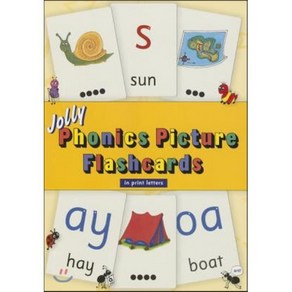 Jolly Phonics Pictue Flash Cads : Impint Lette, Jolly Leaning