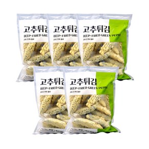 농우 고추튀김 1kg, 5개