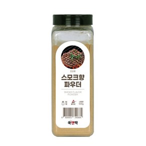 쿡앤딱 스모크향 파우더 500g 훈제향 시즈닝 바베큐 그릴 스테이크 삼겹살 소시지 베이컨, 없음, 1개