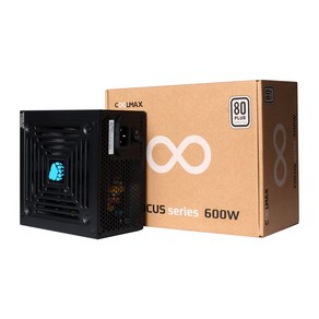 COOLMAX FOCUS 600W 80Plus 230V EU ATX 파워 SG-600D12S