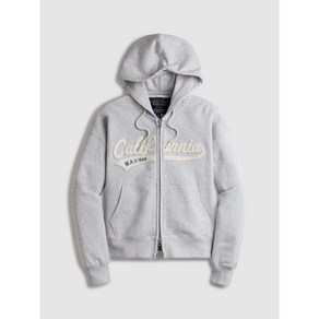 후아유 캐주얼 후드 집업 Patch Cop Hood Zip-up WHMZE2391F 후드티