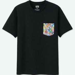 2022 NEW X Takashi Muakami X Doaemon Black Pocket T Shit Xxxl 3Xl Bnwt