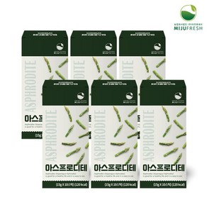 아스파라거스 건강즙 착즙 녹색채소 아스프로디테, 150g, 6박스